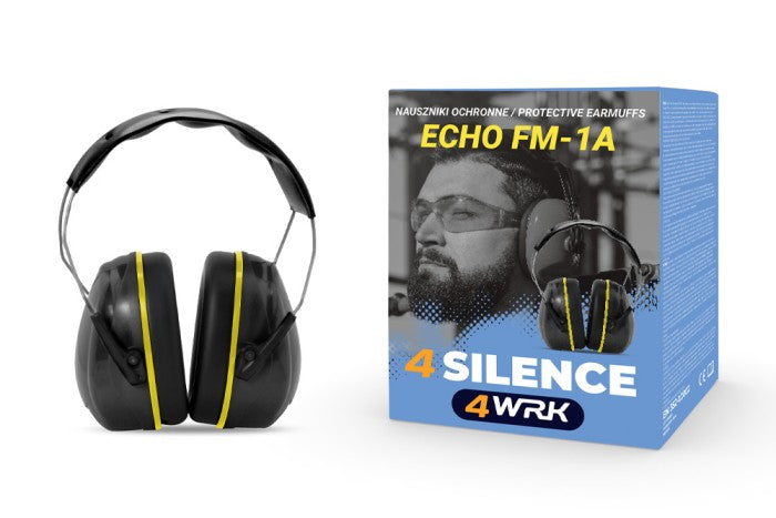 ECHO FM-1A geltona/juoda klausos apsauga