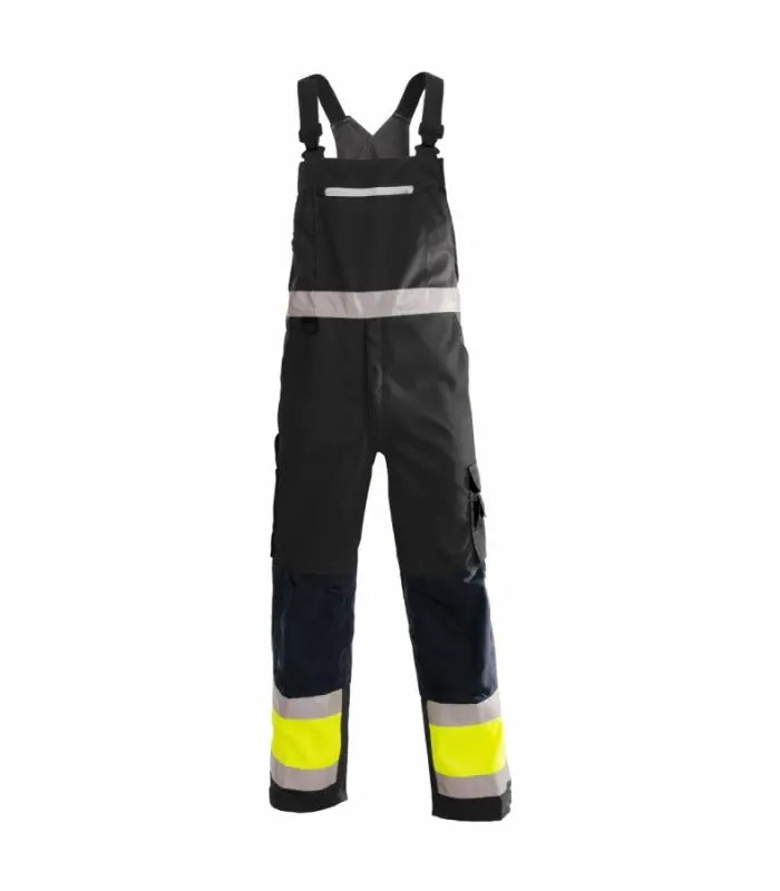 Puskombinezonis mėlynas/geltonas su Hi-Vis detalėmis