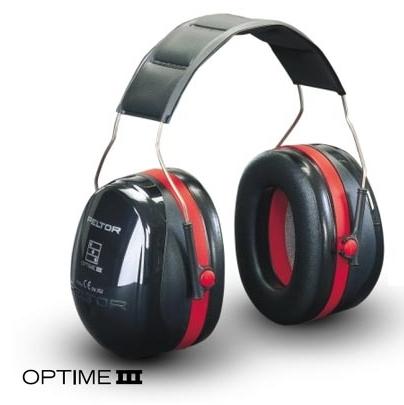 Protective headphones with spirocling bow over the head