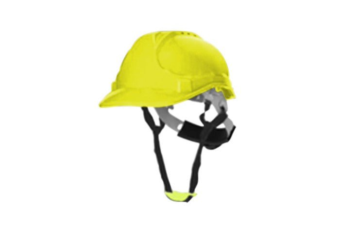 The protective helmet is impact resistant