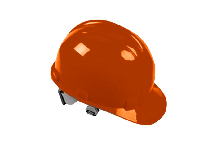 The protective helmet is impact resistant