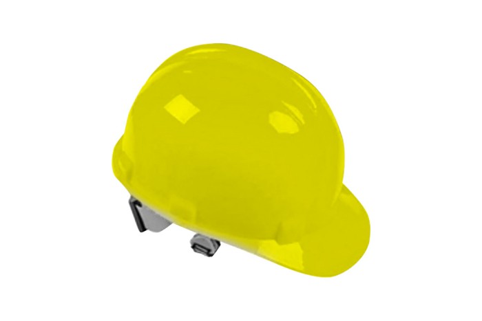 The protective helmet is impact resistant
