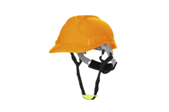 The protective helmet is impact resistant