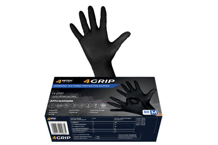 Disposable nitrile gloves