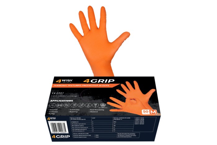 Disposable nitrile gloves