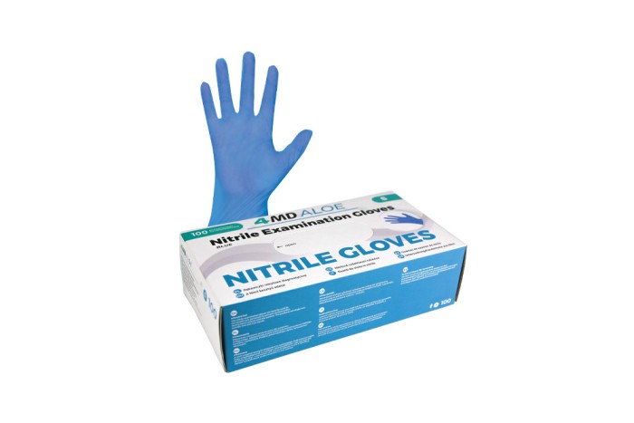 Disposable nitrile gloves