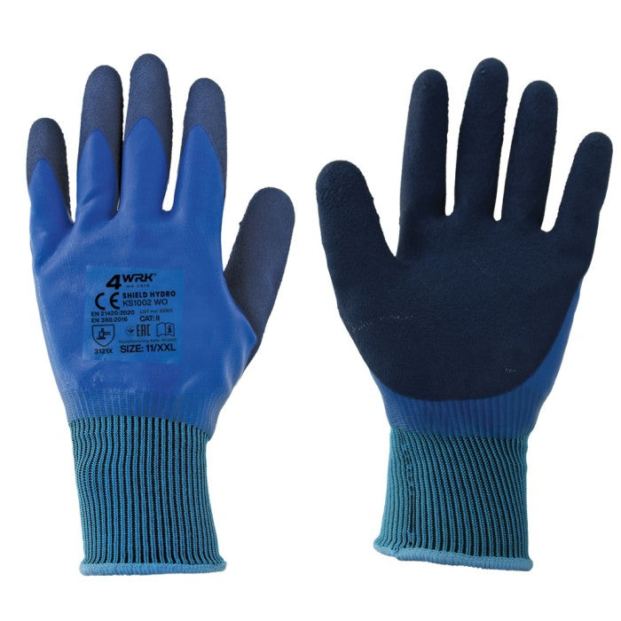 Gloves for protection against chemicals