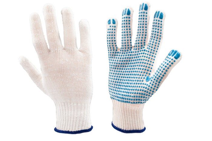 Gloves for protection against chemicals