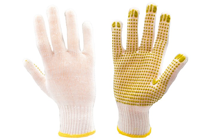 Gloves for protection against chemicals
